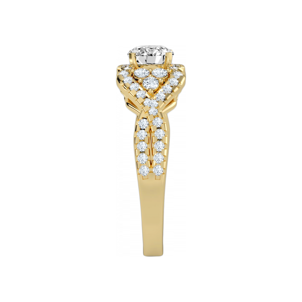 Criss Dazzle Engagement Ring