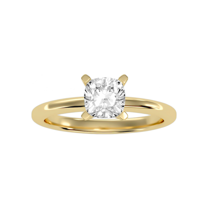 Foxy Solitaire Ring