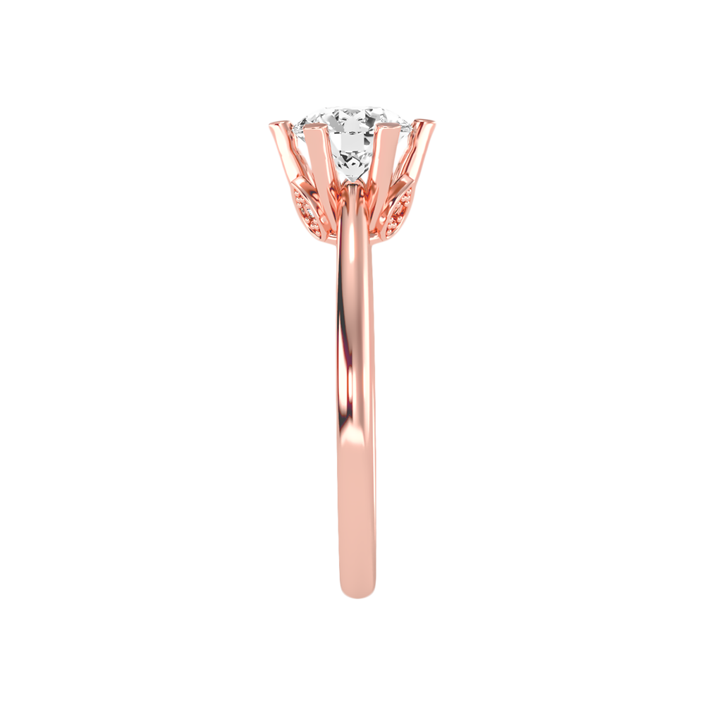 Floraison Classic Solitaire Ring