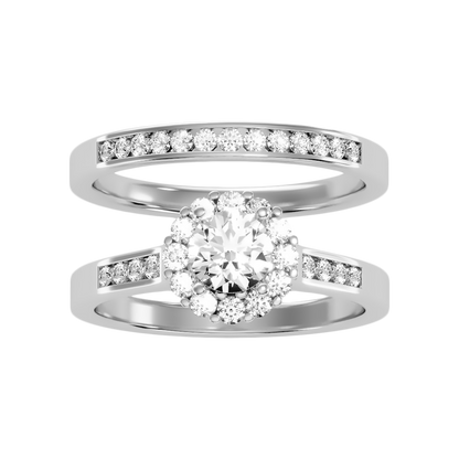 Lustrous Bridal Ring Set