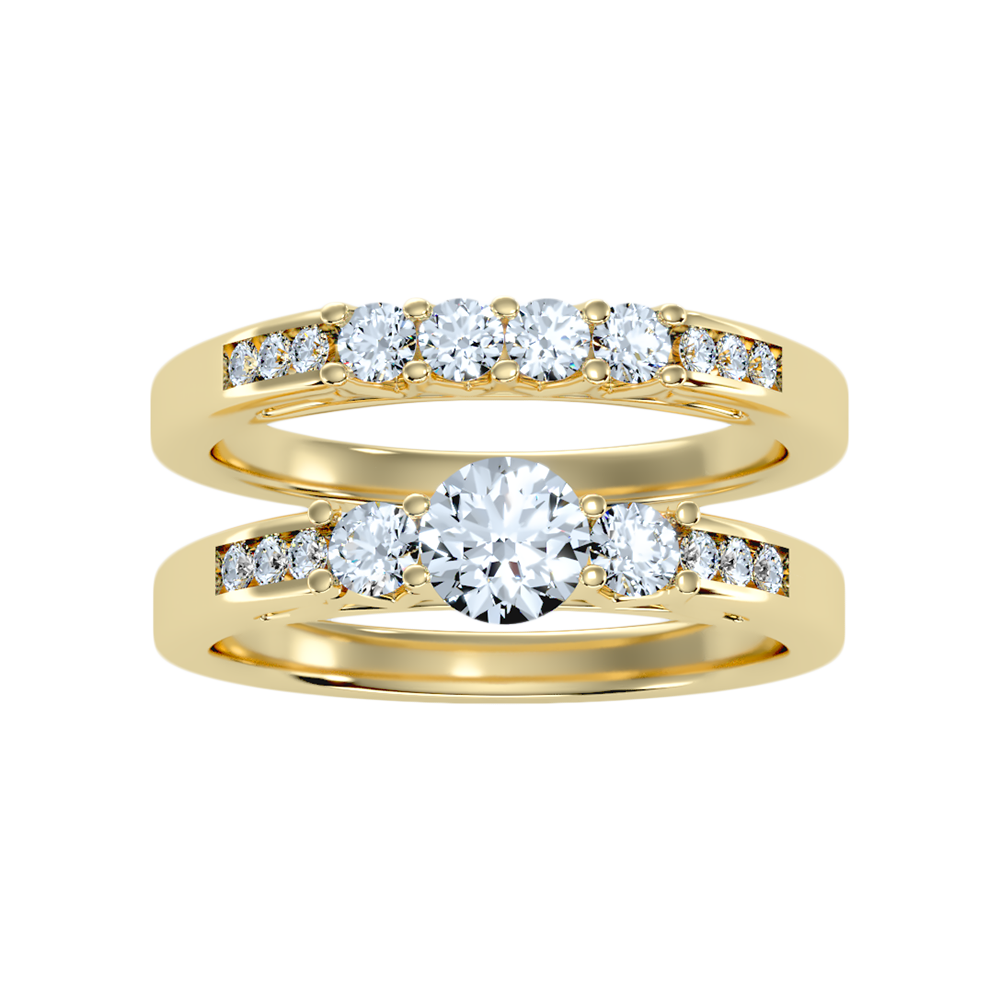 Sequoia Bridal Ring Set