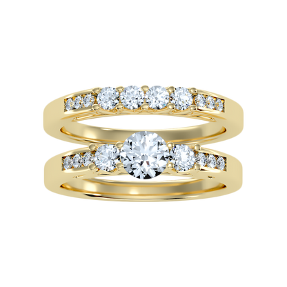 Sequoia Bridal Ring Set