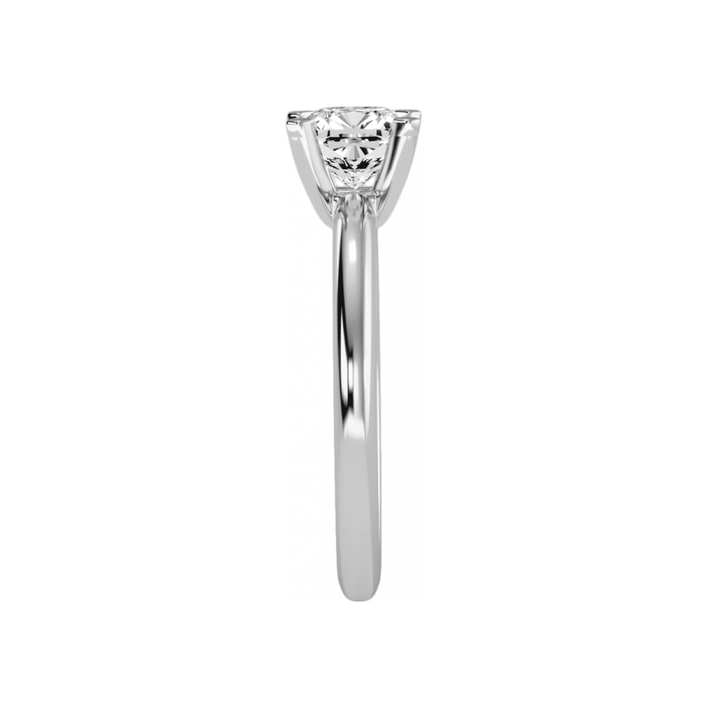 Foxy Solitaire Ring
