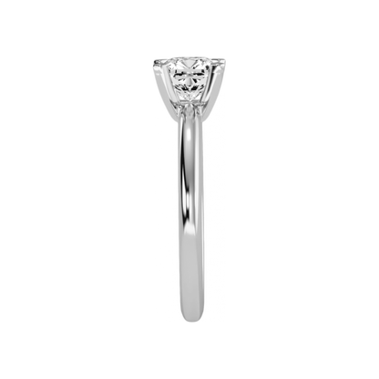 Foxy Solitaire Ring