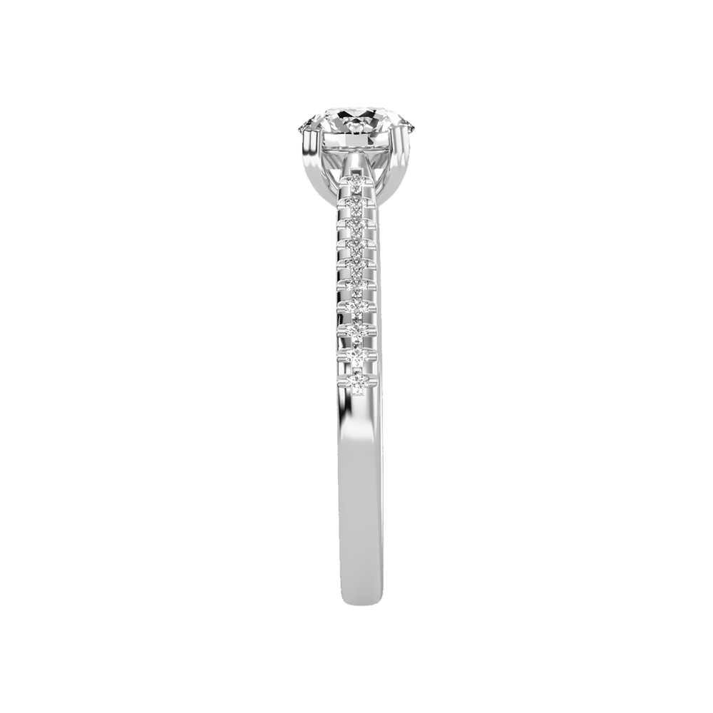 High-Minded Solitaire Ring