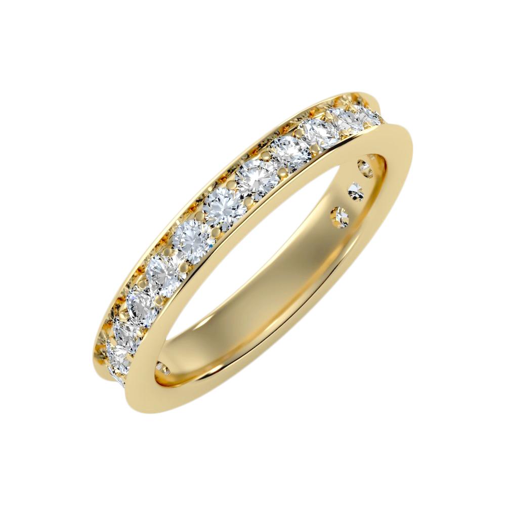 The Hippy Half Eternity Ring