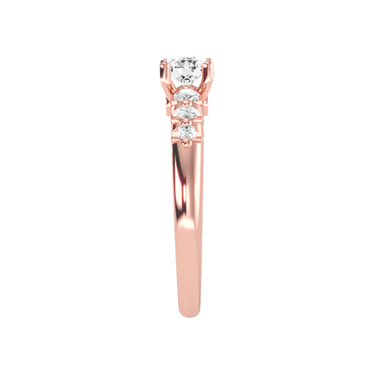 Glimful Solitaire Ring
