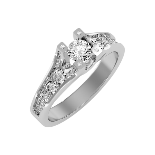 Bonita Diamond RIng-Color_White-Gold