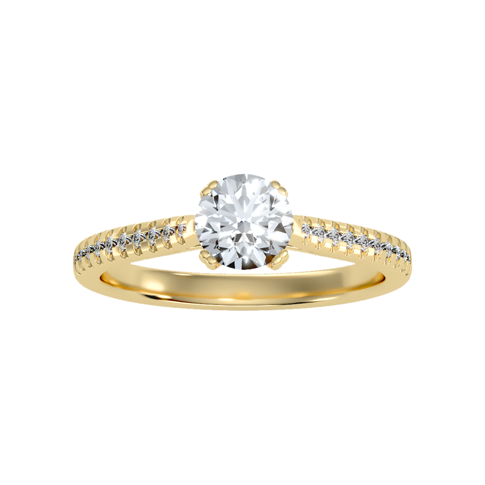 High-Minded Solitaire Ring
