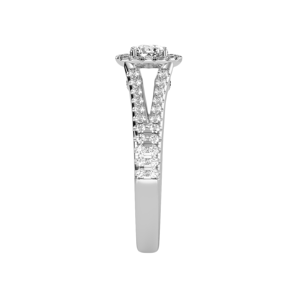 Startling Halo Engagement Ring