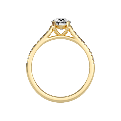 High-Minded Solitaire Ring