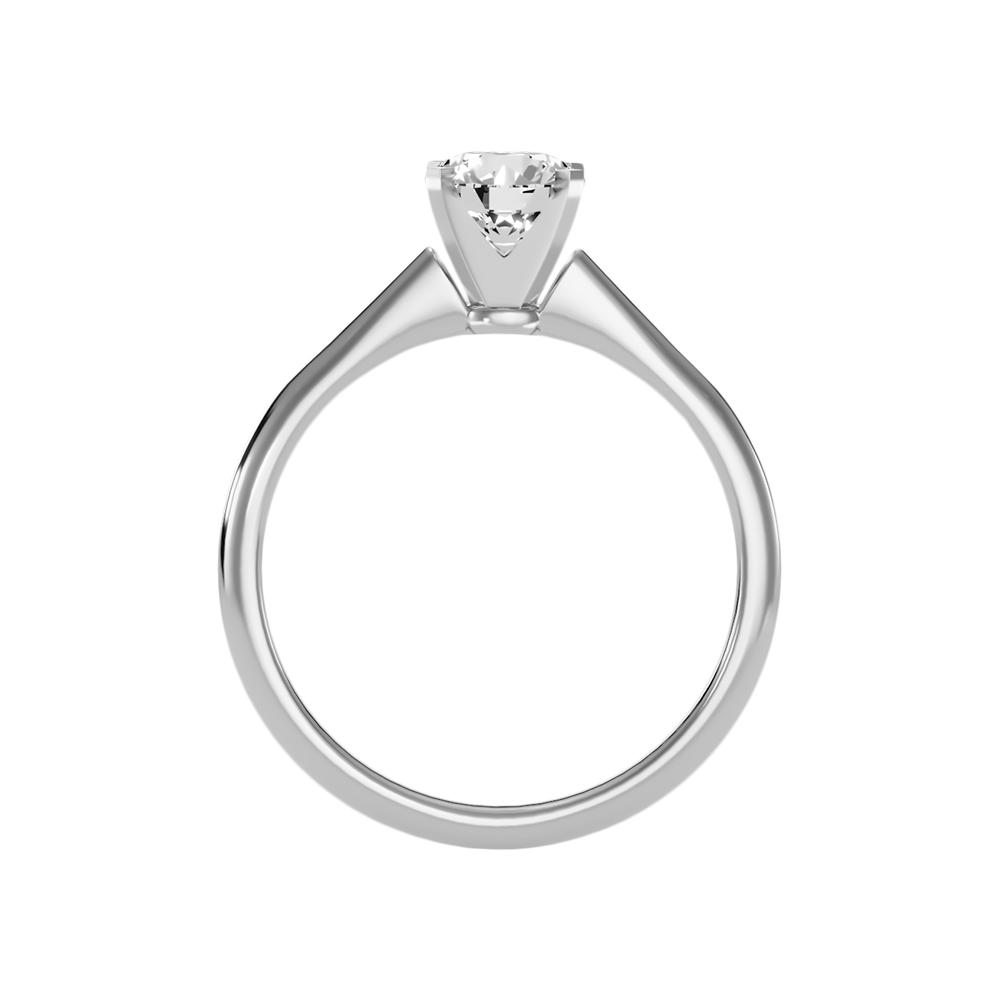 Duox Classic Solitaire Ring