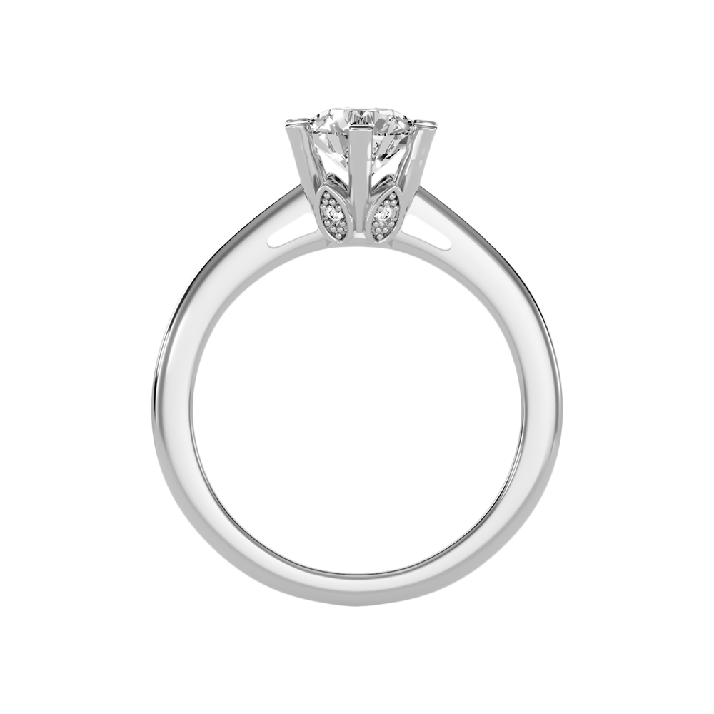 Floraison Classic Solitaire Ring