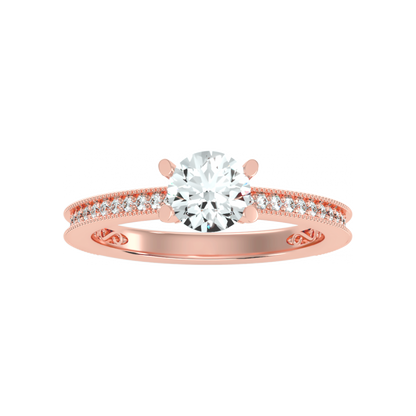The Glamourous Solitaire Ring