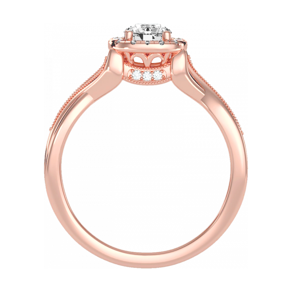 The Favourable Halo Ring-Color_Rose-Gold