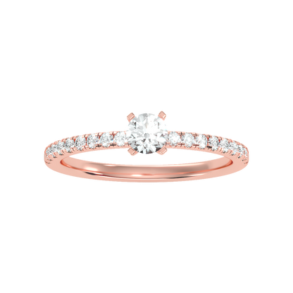 Sparkle Solitaire Ring