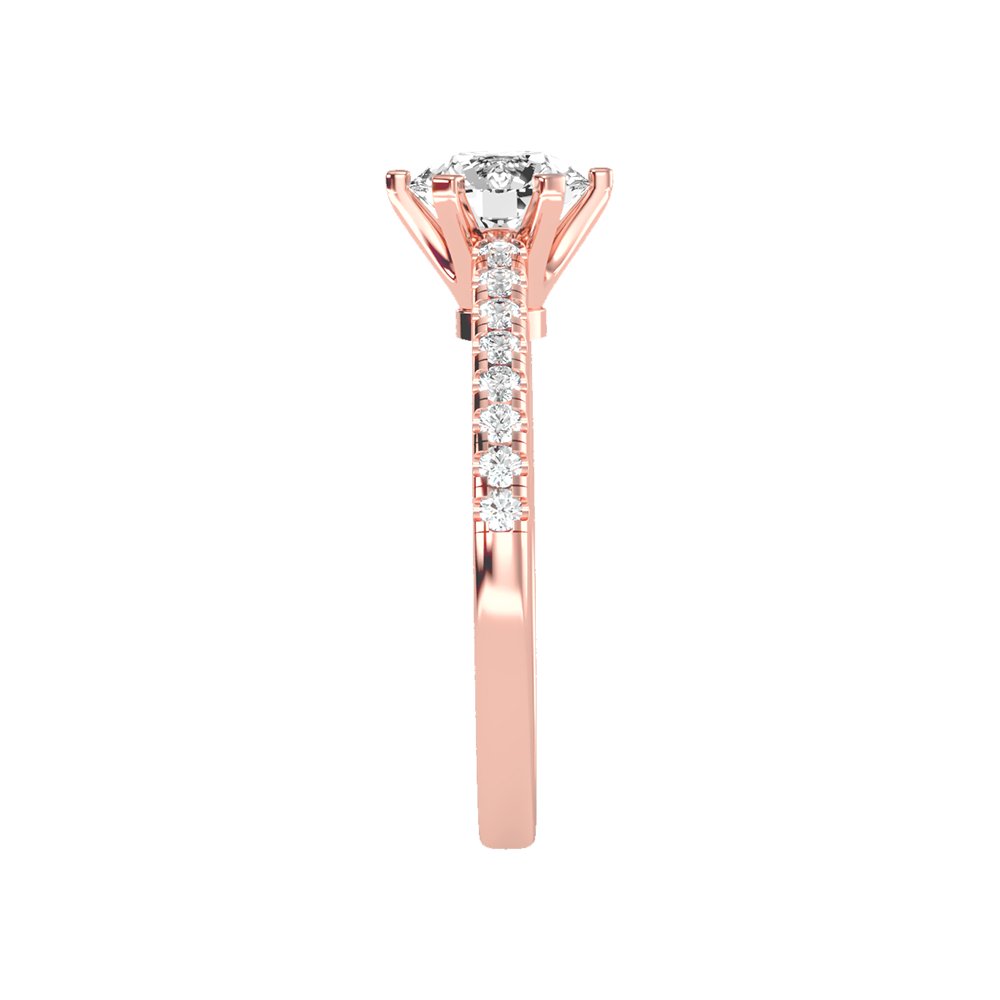 Light Solitaire Ring