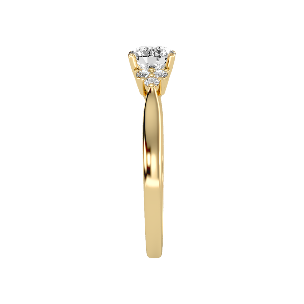 Celestial Solitaire Ring