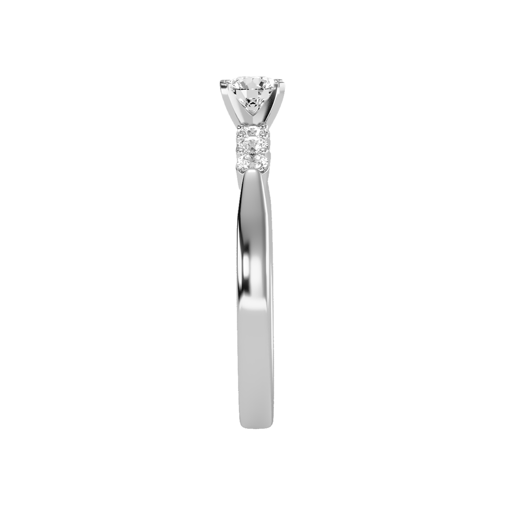 Charming Solitaire Ring
