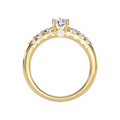 Glimful Solitaire Ring
