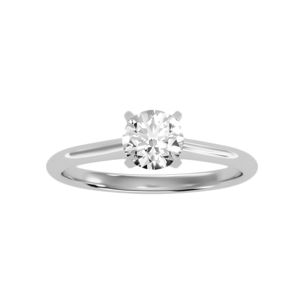 Duox Classic Solitaire Ring