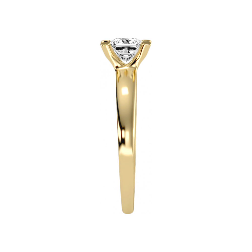 The Radiant Solitaire Ring
