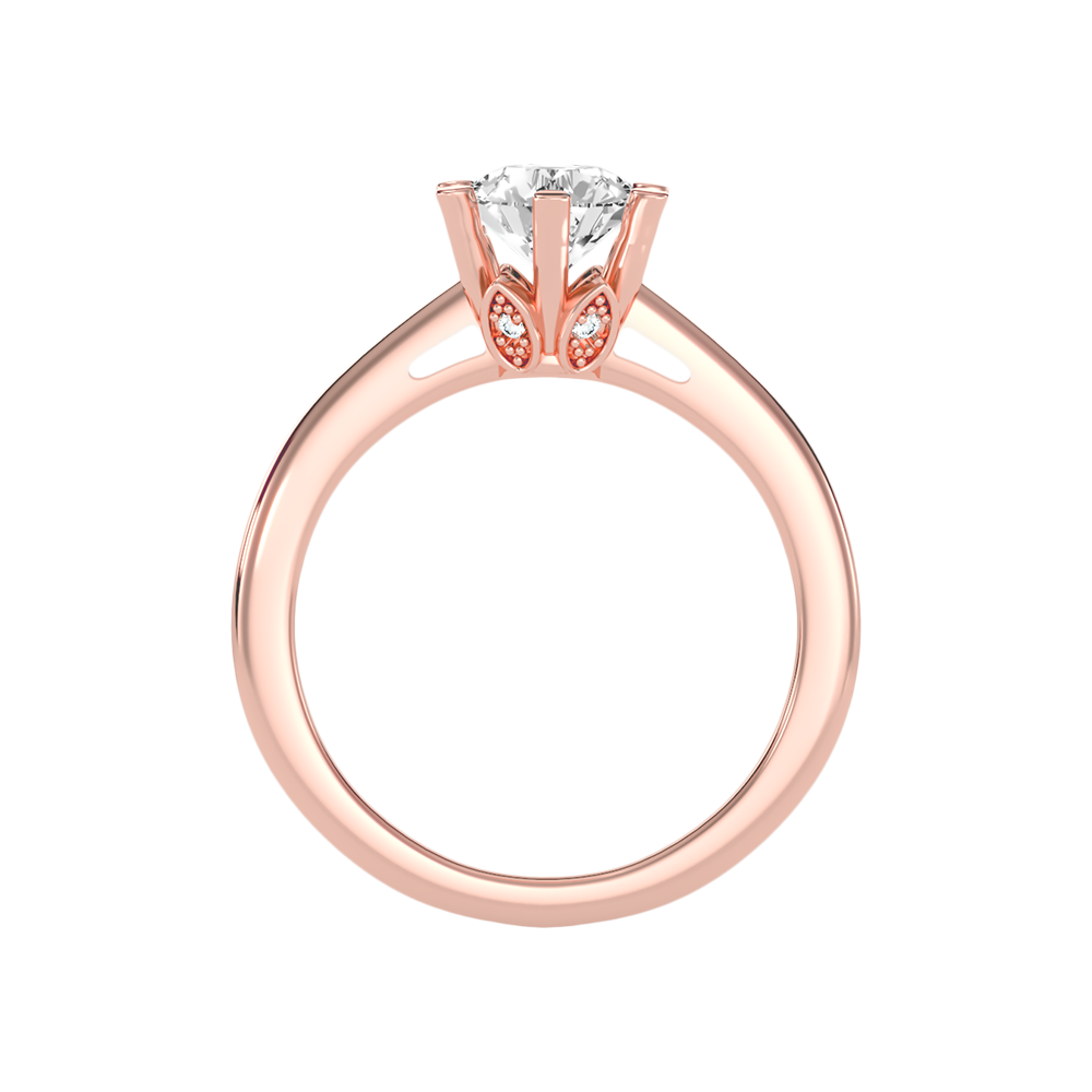 Floraison Classic Solitaire Ring