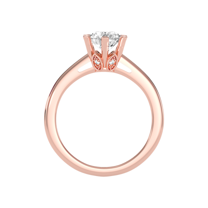 Floraison Classic Solitaire Ring