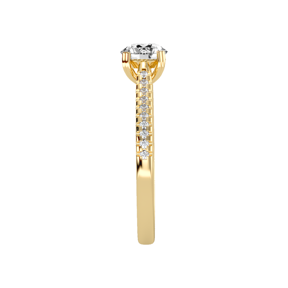 High-Minded Solitaire Ring