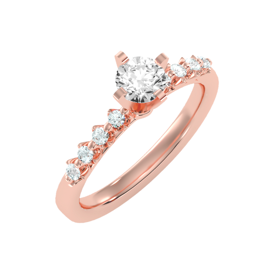 Opulent Solitaire Ring-Color_Rose-Gold
