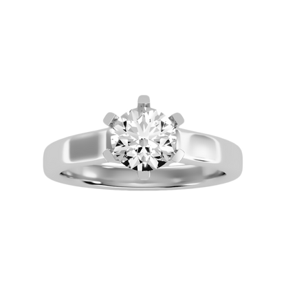 Brume Classic Solitaire Ring