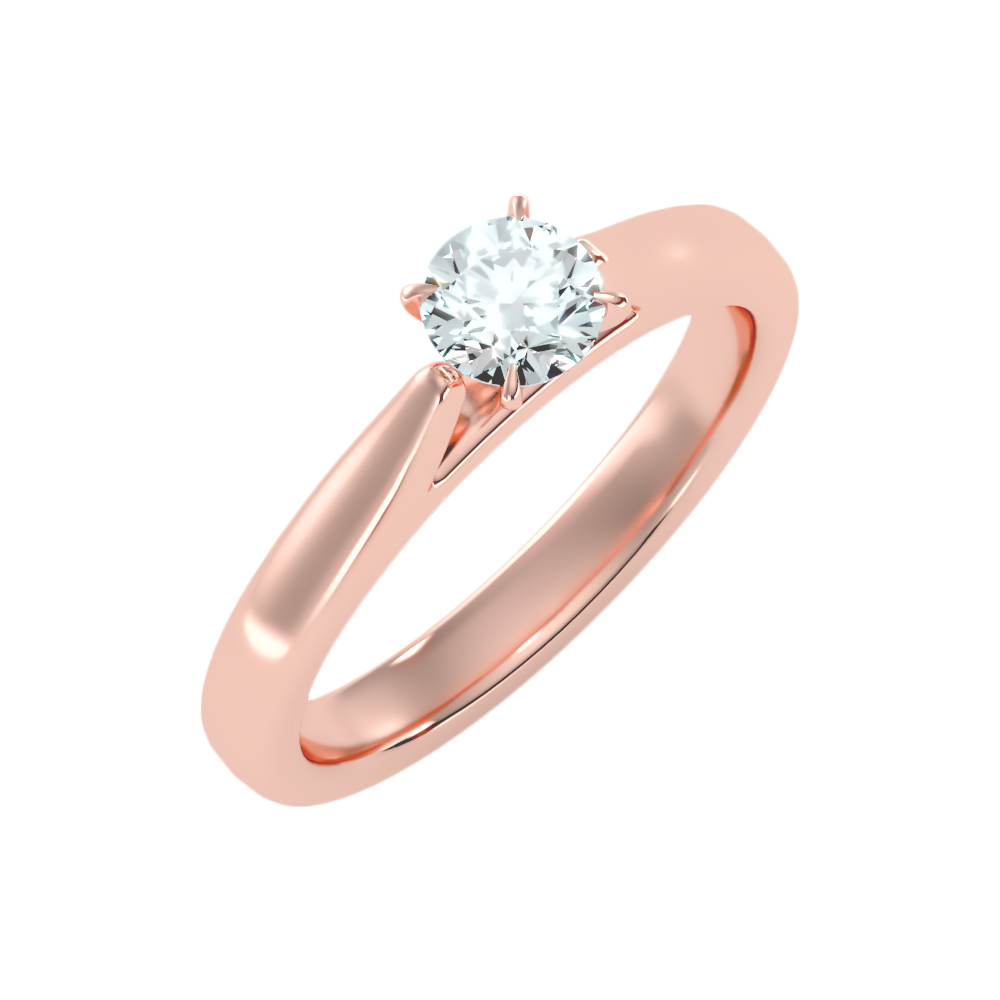 Super Classic Solitaire Ring-Color_Rose-Gold