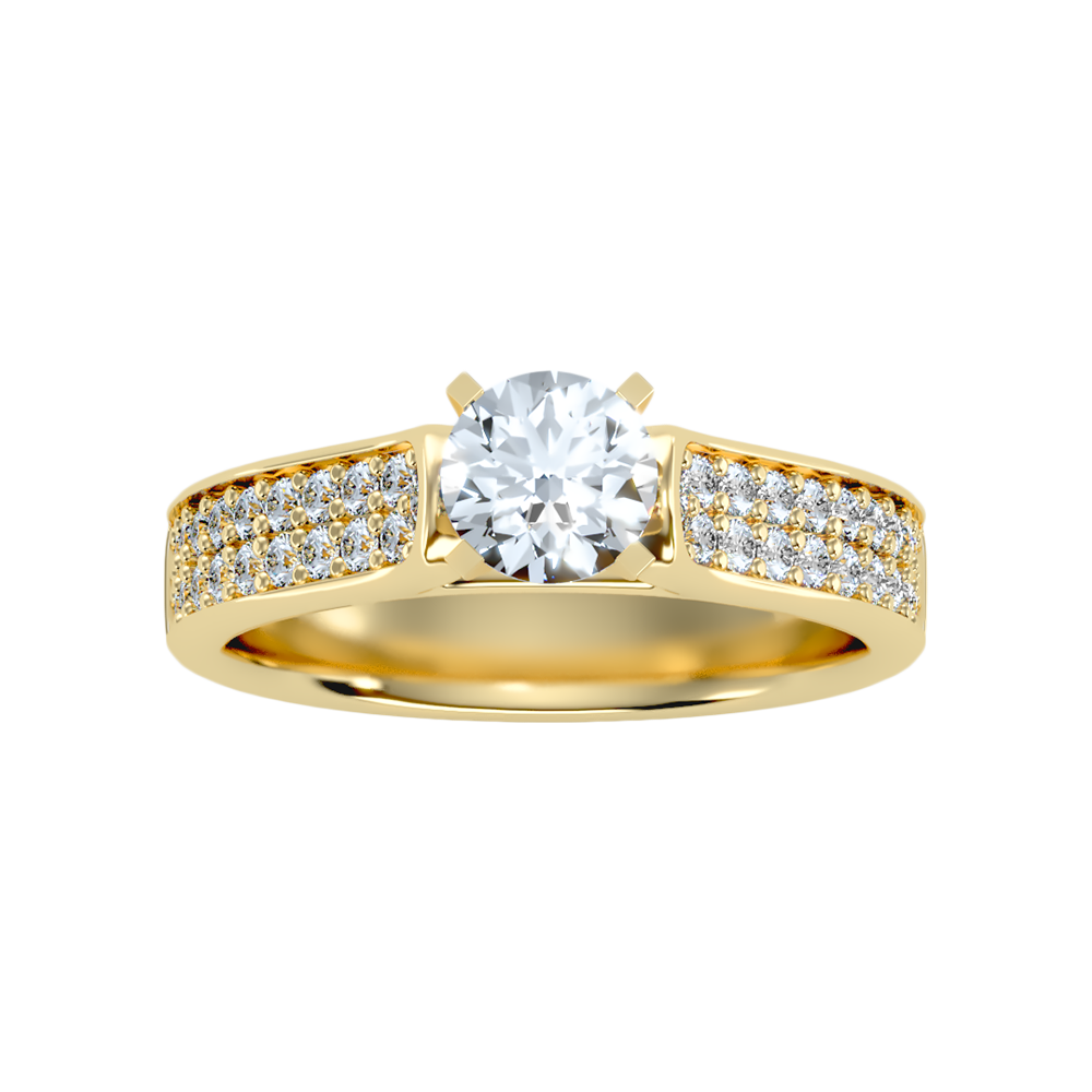 Unique Solitaire Ring
