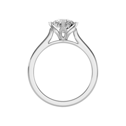 Lilt Solitaire Ring