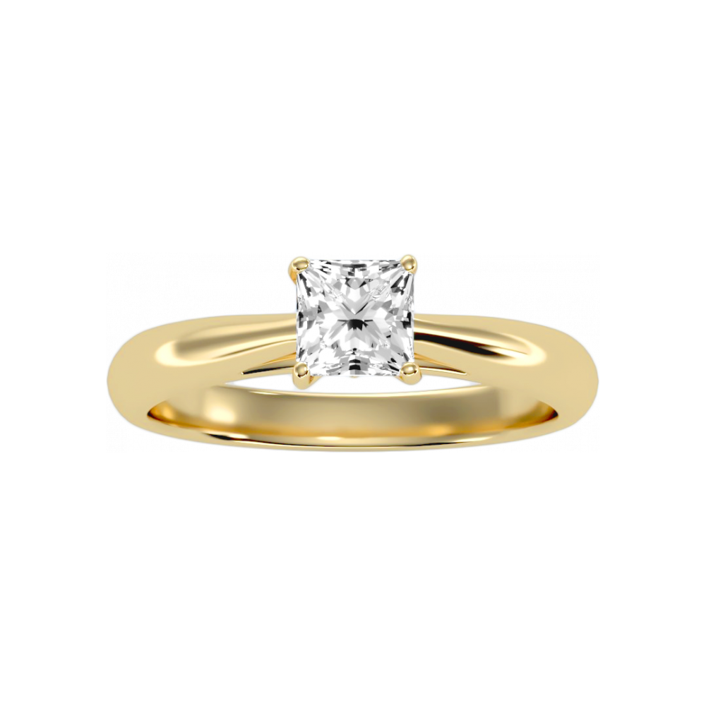 The Pure Single Stone Ring