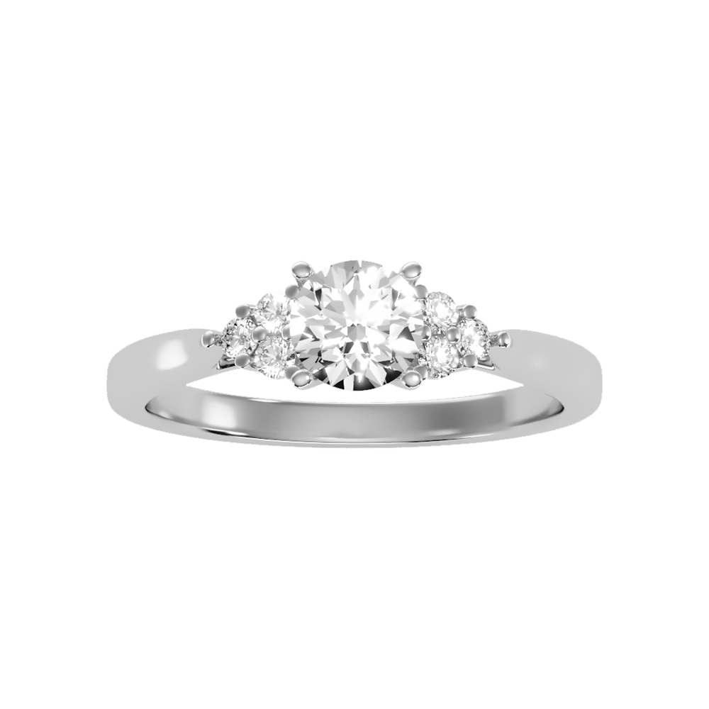 Celestial Solitaire Ring