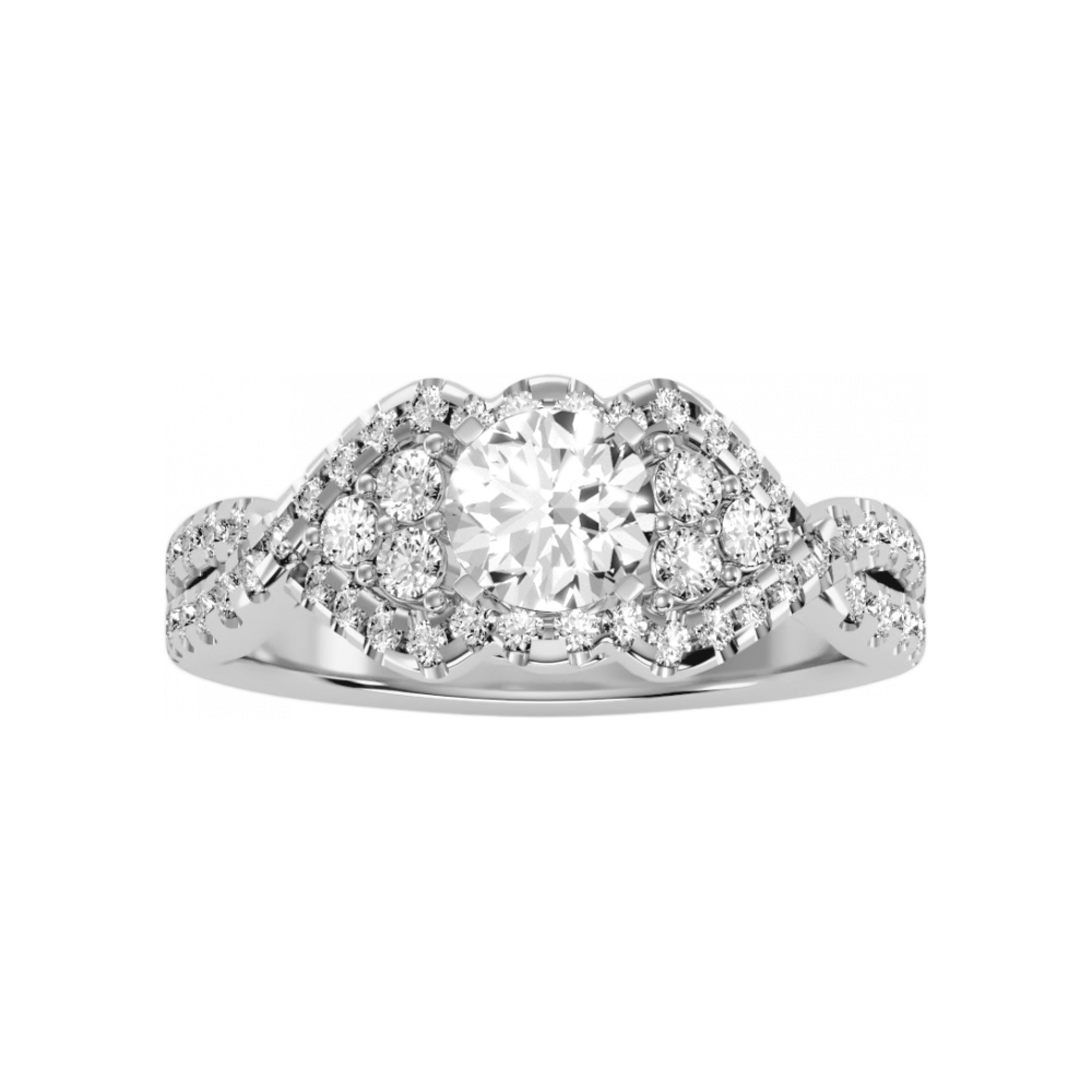Criss Dazzle Engagement Ring