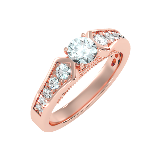 Dazzle Solitaire Ring