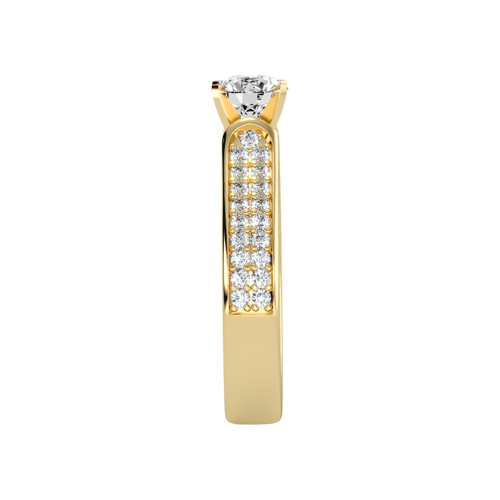 Unique Solitaire Ring