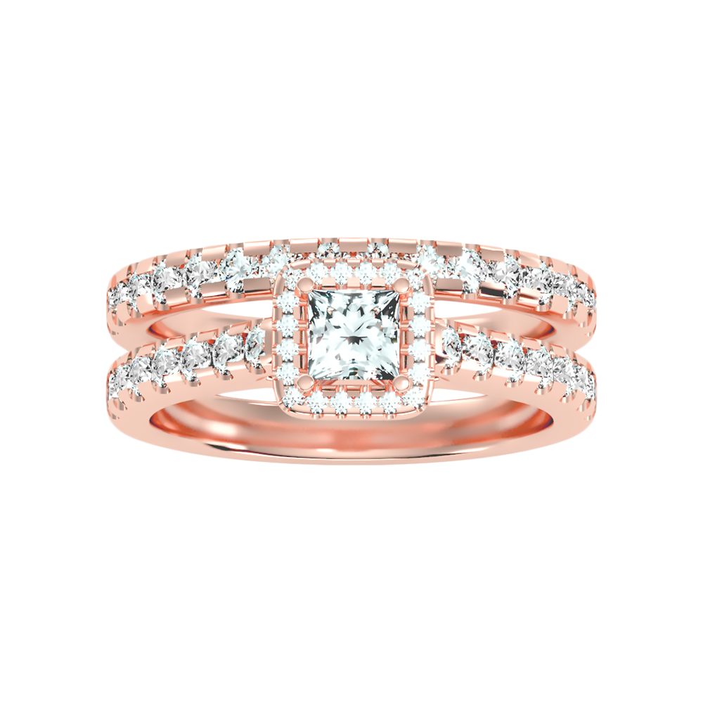 Scintilla Bridal Ring Set