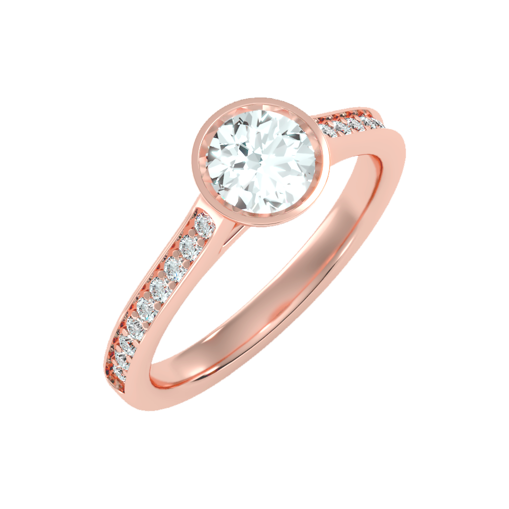 Grand Solitaire Ring-Color_Rose-Gold