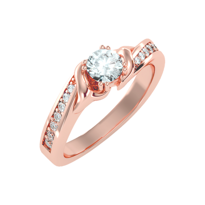 Jazzin Solitaire Ring-Color_Rose-Gold