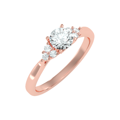 Celestial Solitaire Ring-Color_Rose-Gold