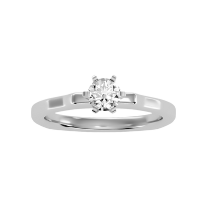 Lissome Solitaire Ring