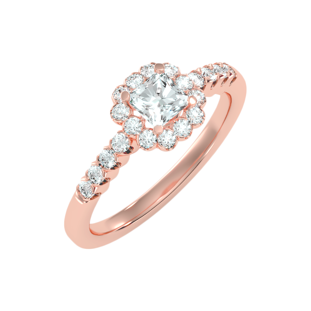 Fashionable Solitaire Ring