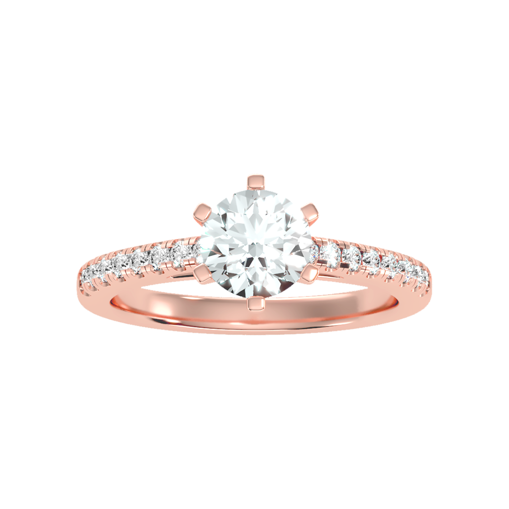 Light Solitaire Ring