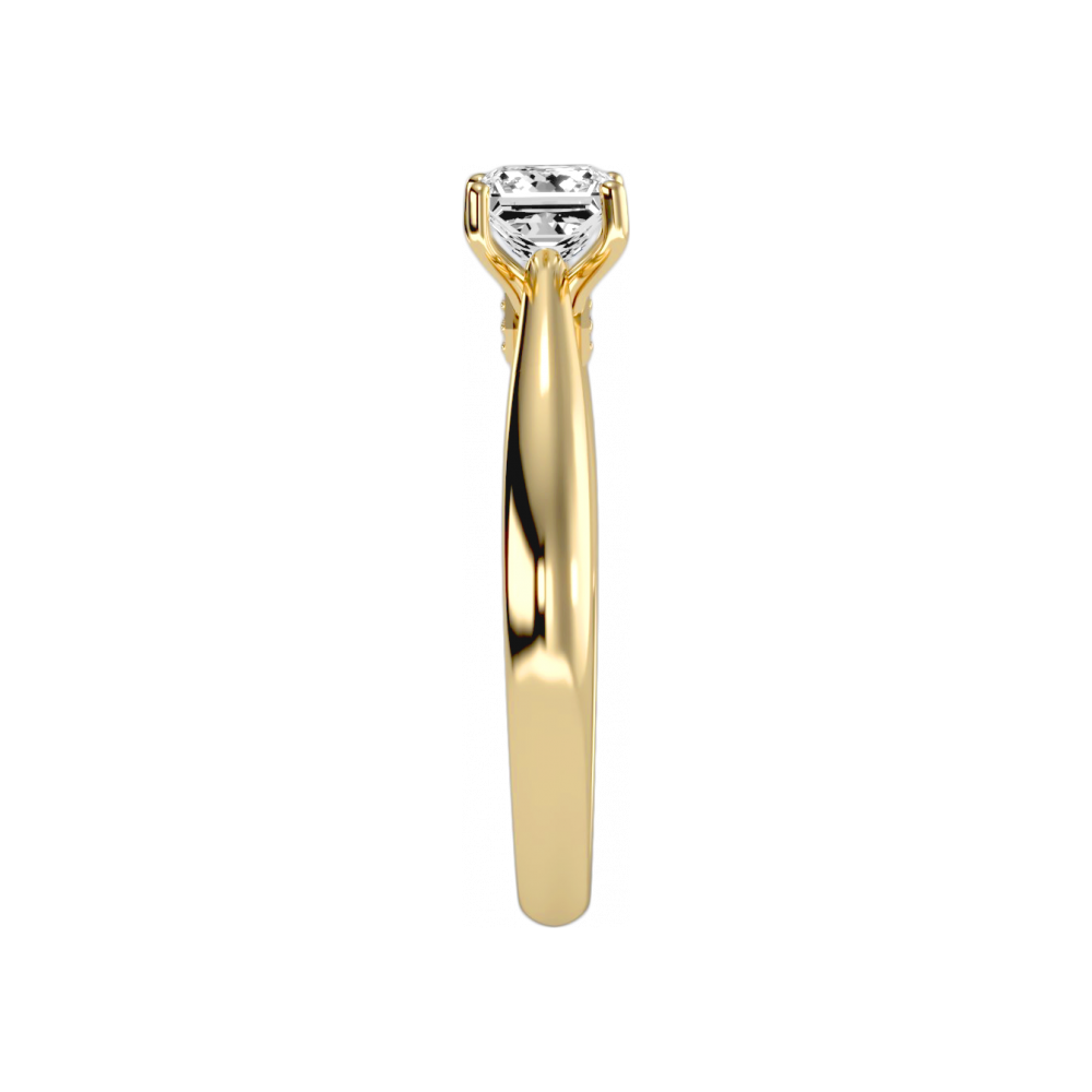 The Pure Single Stone Ring