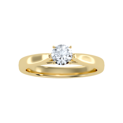 Super Classic Solitaire Ring