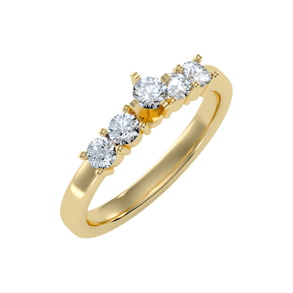 Holy Solitaire Ring