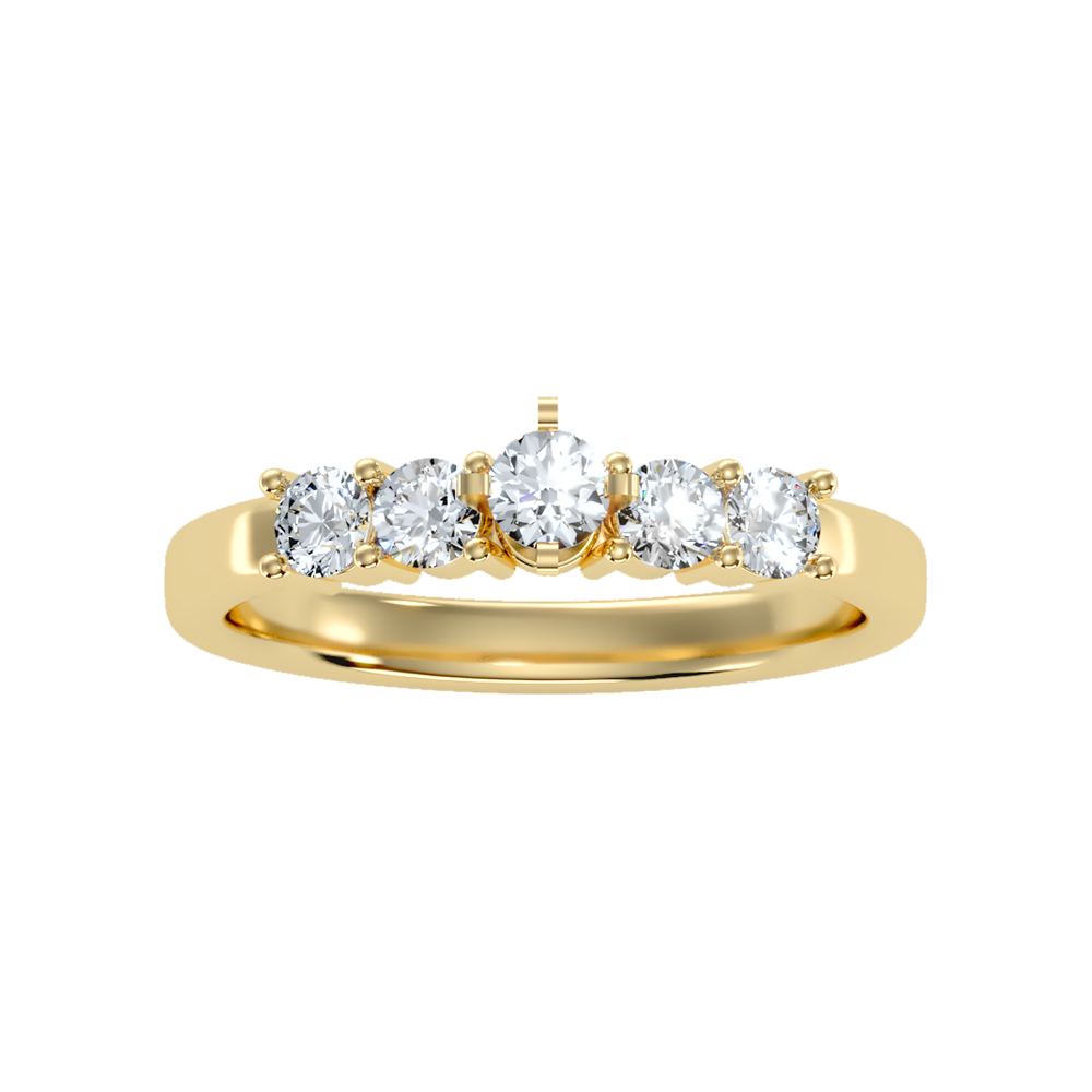 Holy Solitaire Ring